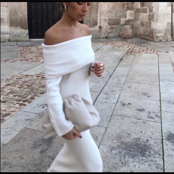 Zara Long Knit Dress - Picture 7 of 15